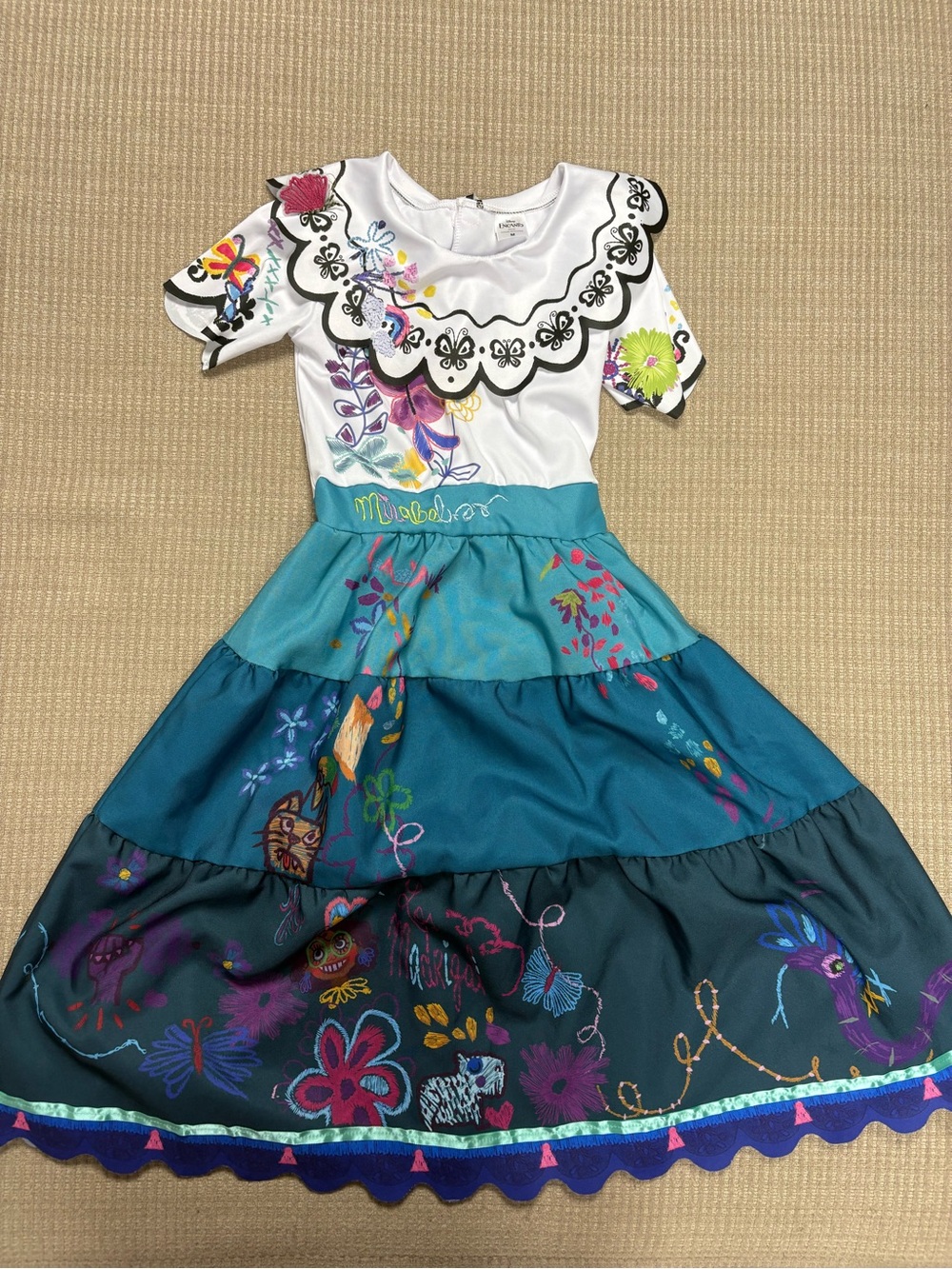 Disney Encanto Mirabel Deluxe Costume size Medium